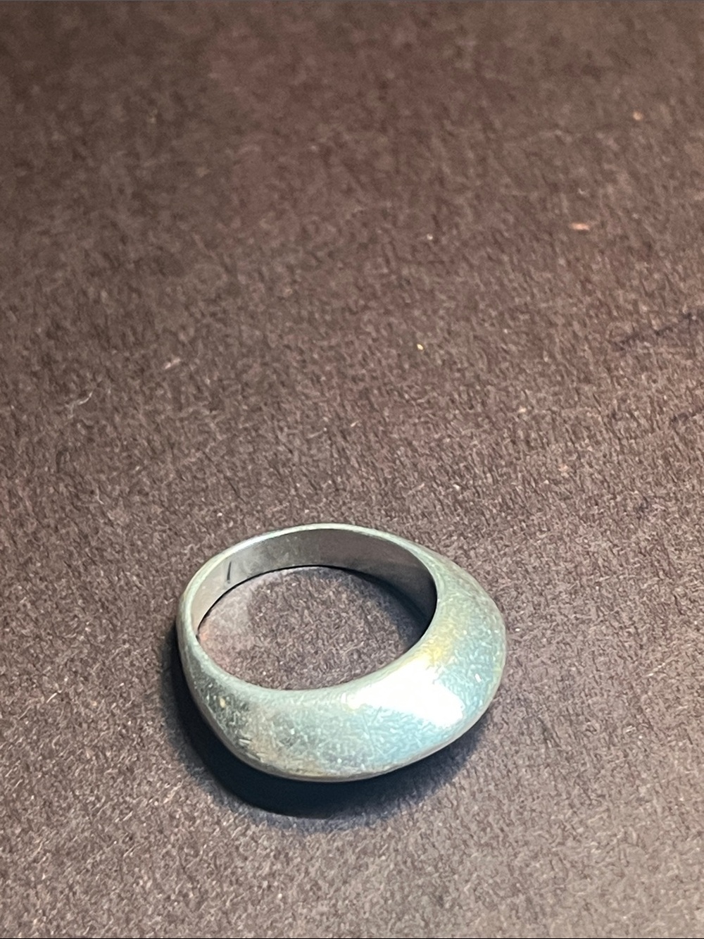 Sterling silver mid 50th ring